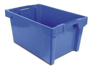 Imagen de Caja Azul de Plástico 40 x 60 x 30 Modelo 6430