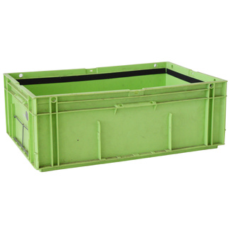 Imagen de Caja Plástica Usada Galia Odette Verde 39 litros Cerrada 40 x 60 x 21,4 cm