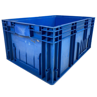 Imagen de Caja Plástica Azul Cerrada Usada 60 x 40 x 28 cm RL-KLT VDA 6280