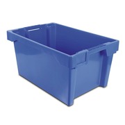 Caja Azul de Plástico 40 x 60 x 30 Modelo 6430