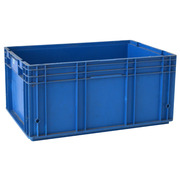 Caja Plástica Azul Cerrada Usada 40 x 60 x 28 cm VDA RL-KLT 6280