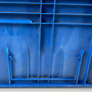 Caja Plástica Azul Cerrada Usada 60 x 40 x 28 cm RL-KLT VDA 6280