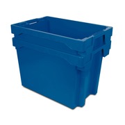 Caja Azul de Plástico 40 x 60 x 30 Modelo 6430