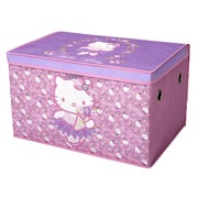 Caja de Juguetes Plegable de Tela Hello Kitty  