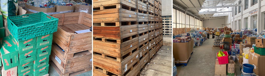 Lote de palops de madera : un propósito inesperado y solidario